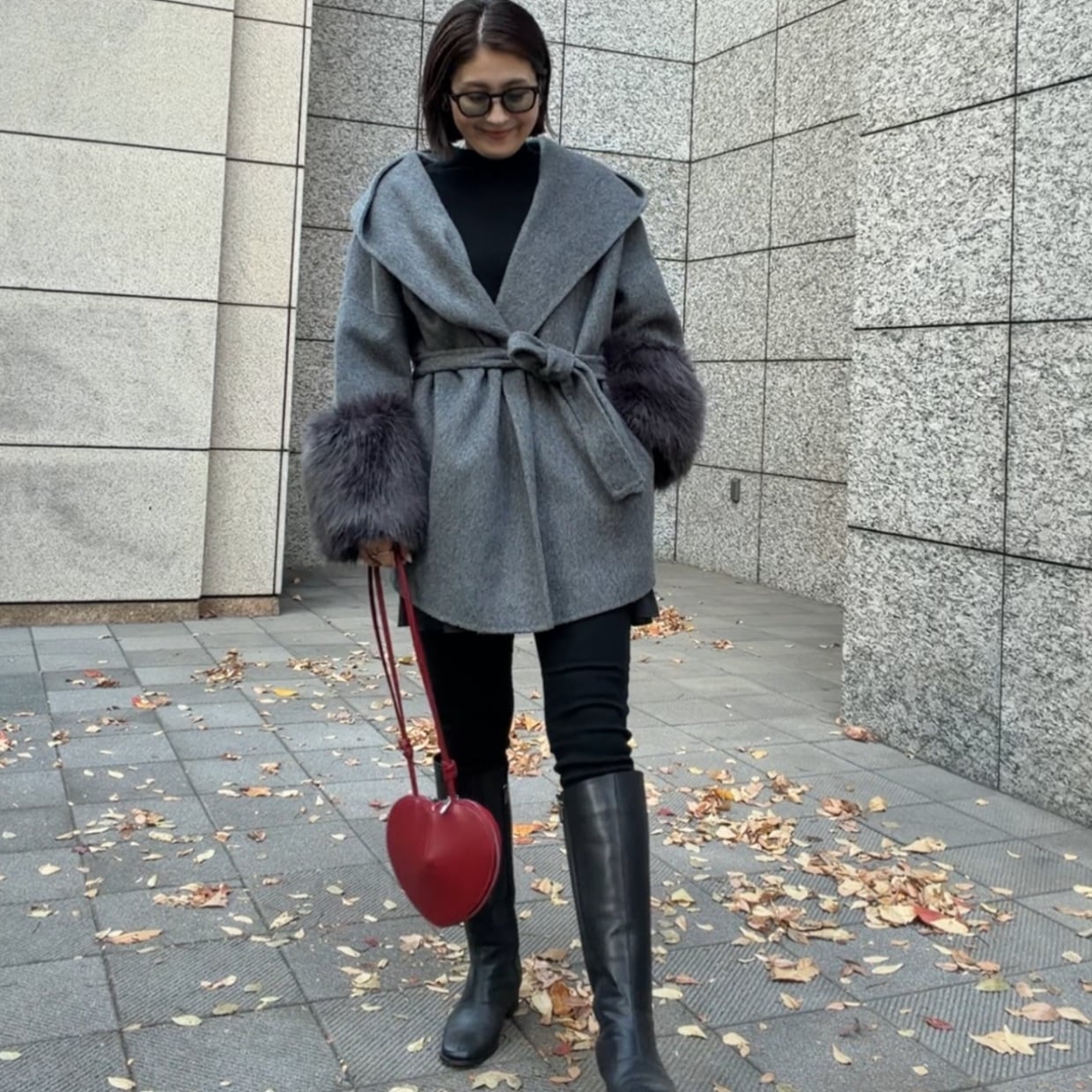  暖かさも細見えも両立！40代の着膨れしない冬コーデ【おしゃれさんに学ぶ】 