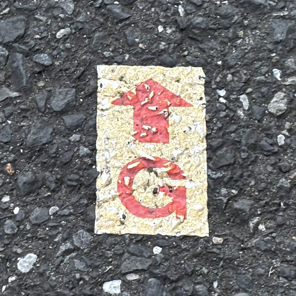  知らなかった。道路にあるナゾの「Gマーク」の正体 