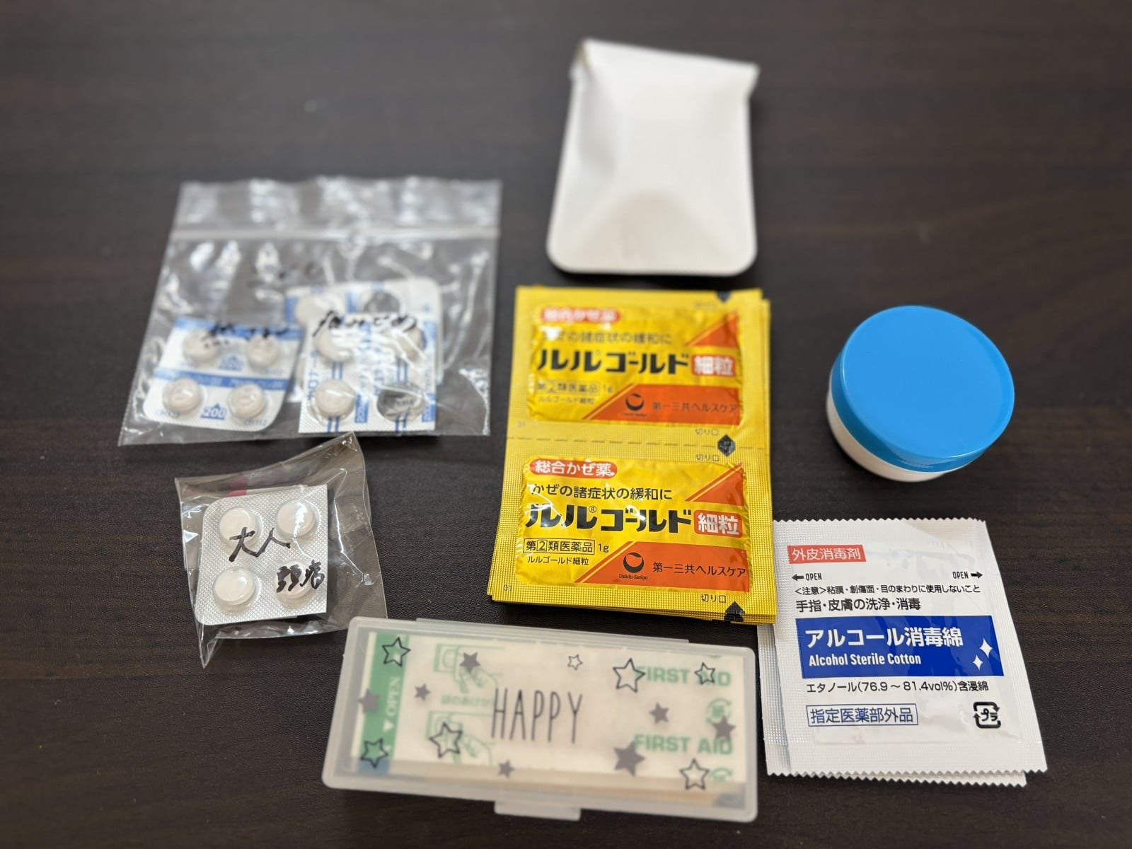 救急セットの保管にちょうどいい！見えやすくて便利