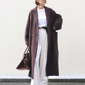 マンネリ回避！40代ロングコートの印象チェンジ着まわし術