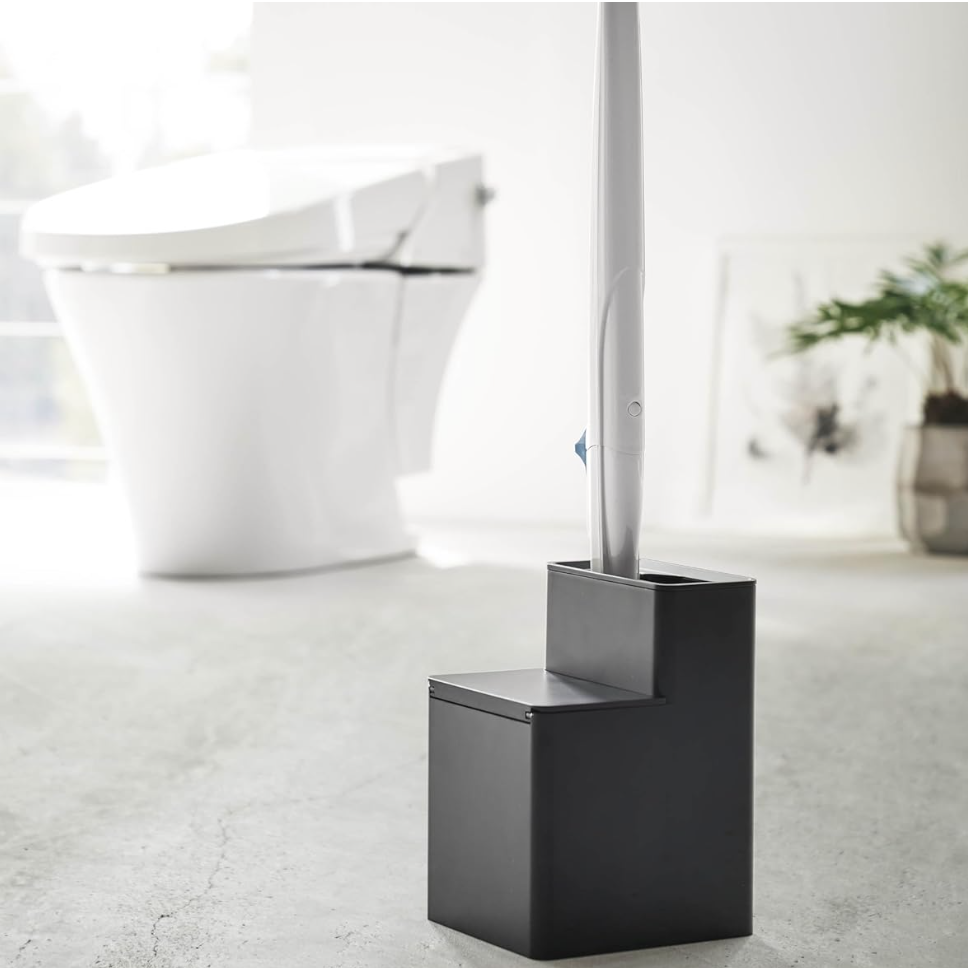  流せるトイレブラシの置き場所、まだ迷ってる？山崎実業のトイレ収納がかゆいところに手が届く 