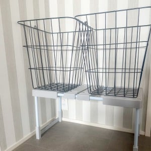 片づけが後回しになる原因は「高さ」だった。かがまない一時置きの工夫