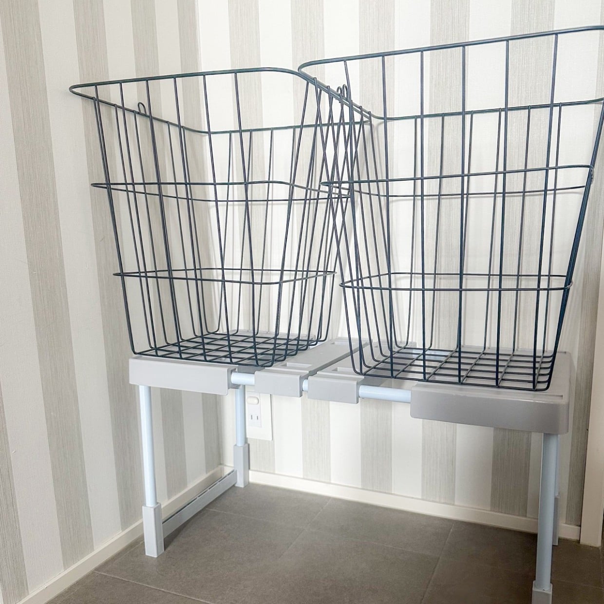 片づけが後回しになる原因は「高さ」だった。かがまない一時置きの工夫