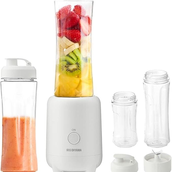  「ボトルのまま直飲みOK」アイリスオーヤマのミキサーが、忙しい朝に最高すぎる！ 