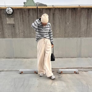 「おしゃれさんだよね」と噂されちゃう。部屋着に見せない「ボーダーコーデ術」とは？