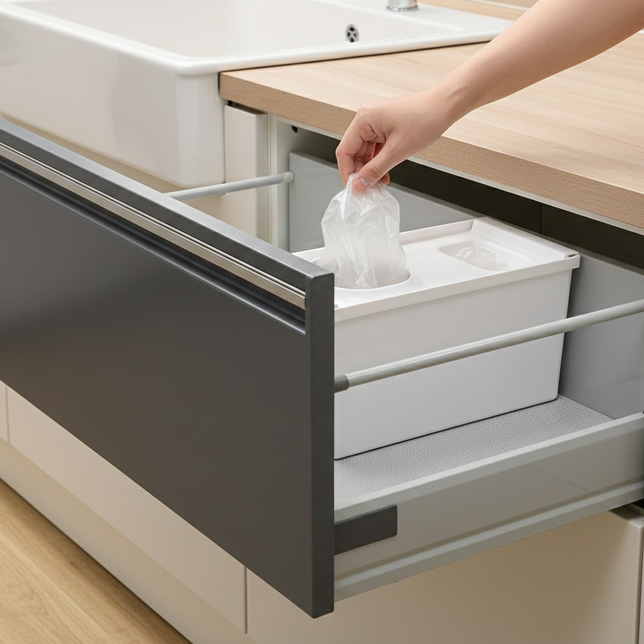  「また袋がグチャグチャ…」からの解放！丸めて入れるだけで“シンデレラフィット”する収納術 