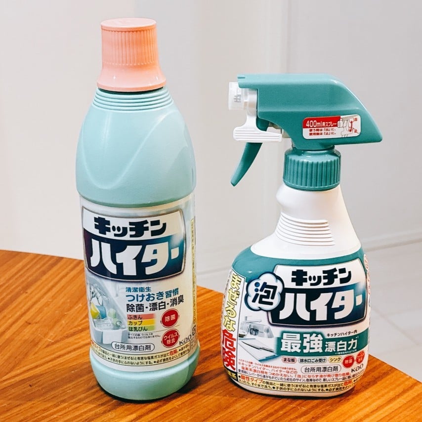  今さら聞けない…。「キッチンハイター」と「キッチン泡ハイター」2種類の特徴と“上手な使い分け” 