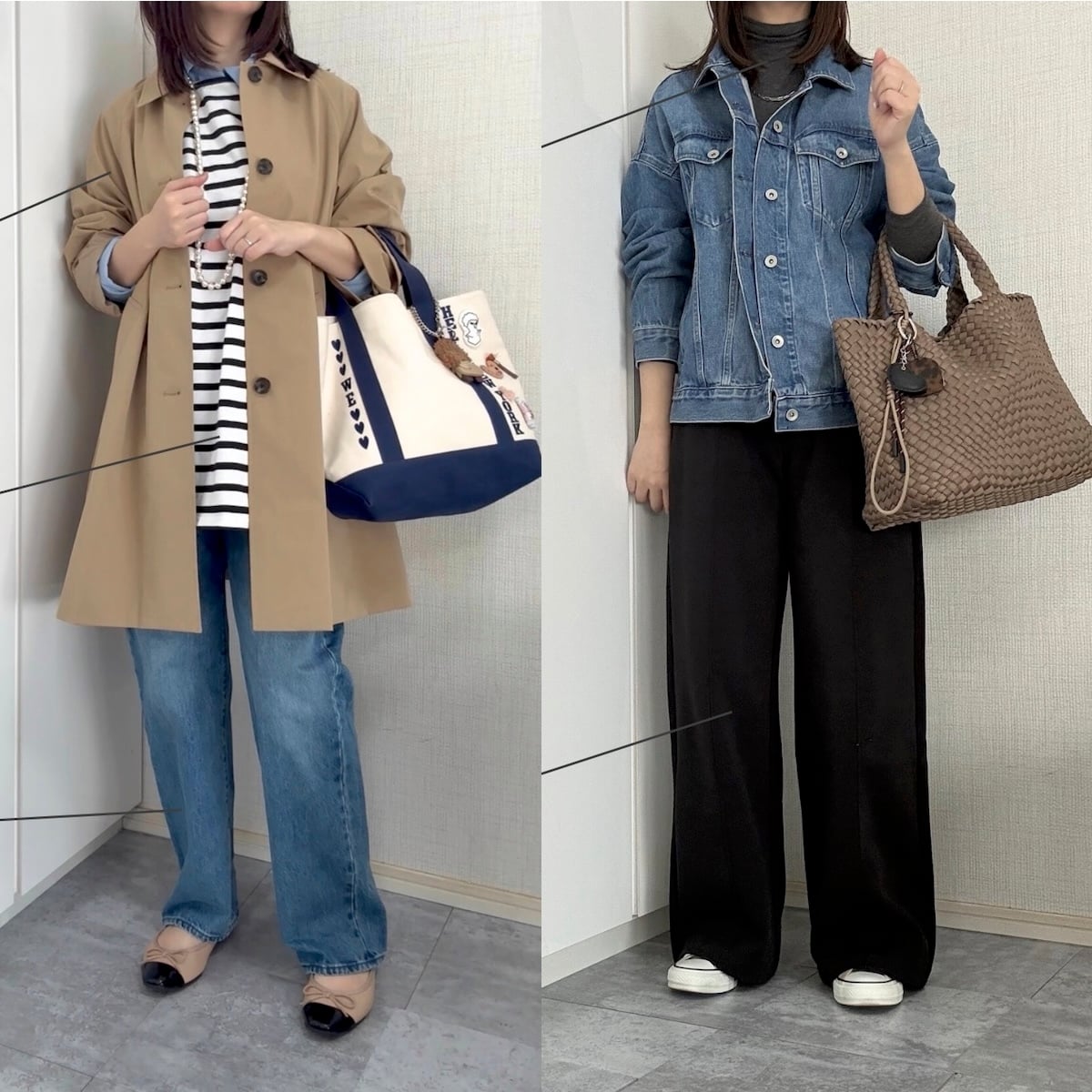  【GU＆UNIQLO】「マネしたい！」と思われちゃう。40代のデニムカジュアル春コーデ3選 