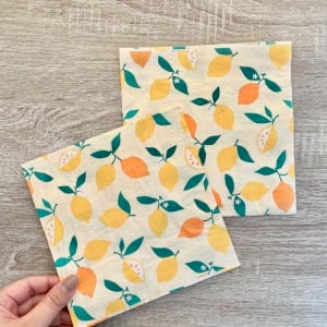 少し発想を変えるだけ。眠っている「ペーパーナプキン」がもらって嬉しい“高見えアイテム”に変身