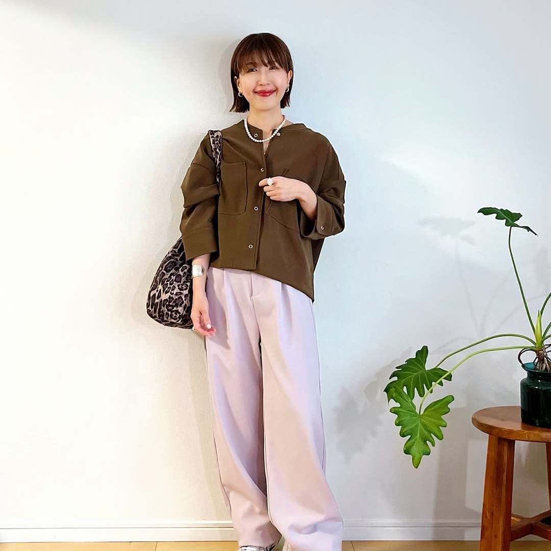  おしゃれさんに学ぶ。甘すぎないラベンダーカラーで垢抜ける春コーデ3選 