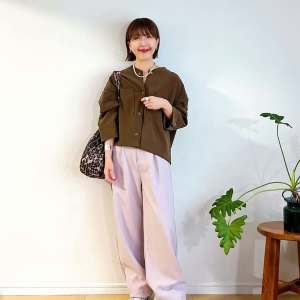 おしゃれさんに学ぶ。甘すぎないラベンダーカラーで垢抜ける春コーデ3選