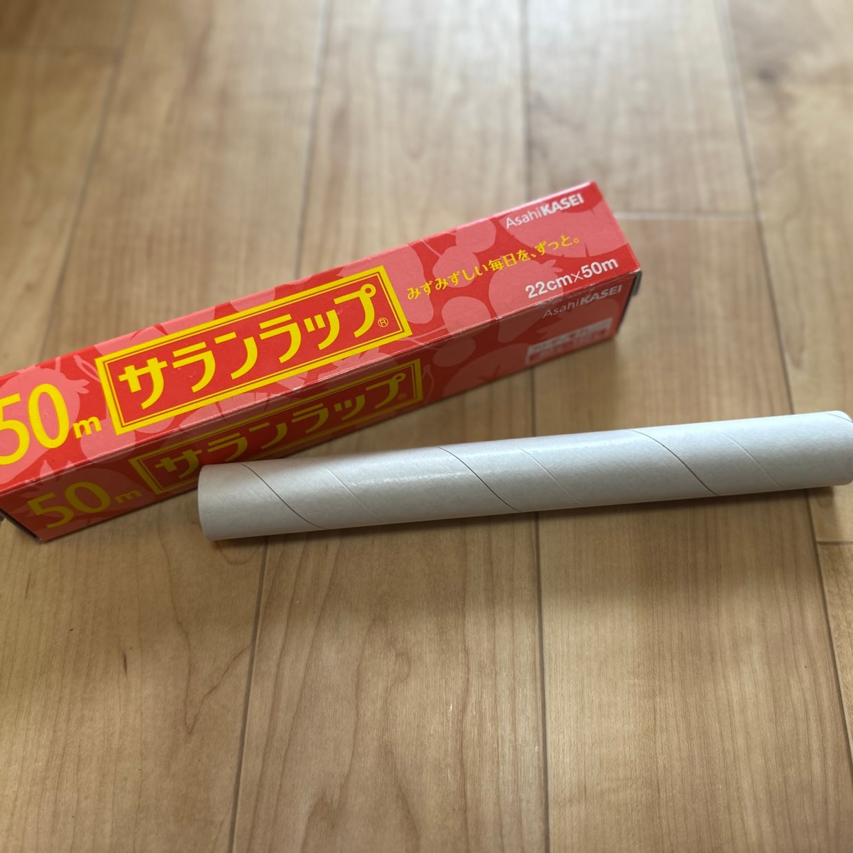  「まさか」ラップの芯を“クローゼットの中”で使用する【便利ワザ】 