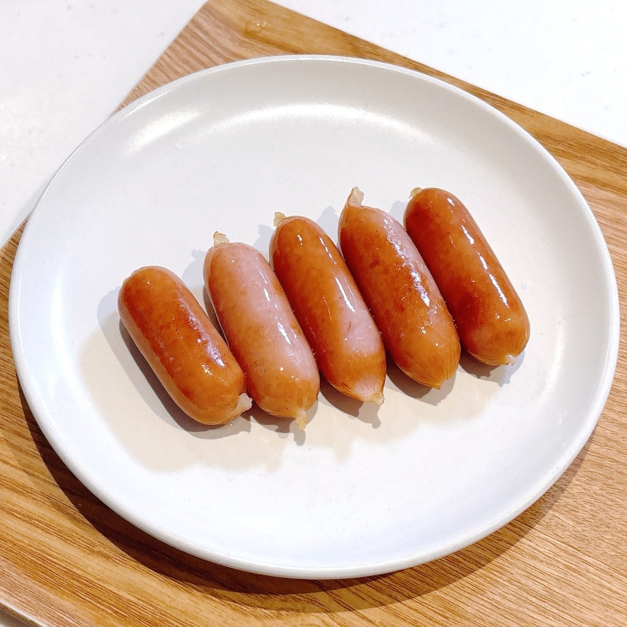  脂っぽさが軽く感じる。ウインナーに「小さじ1加えたい」さっぱりアレンジ「ただ焼いて食べるより好き」 