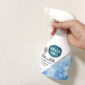臭いが染みつきやすい「壁紙」に“リセッシュ”をひと吹き！2つの注意点があった「知らなかった」