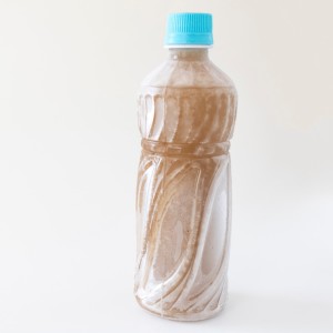 凍らせたペットボトル飲料を早く溶かすコツ「夫にも教える」