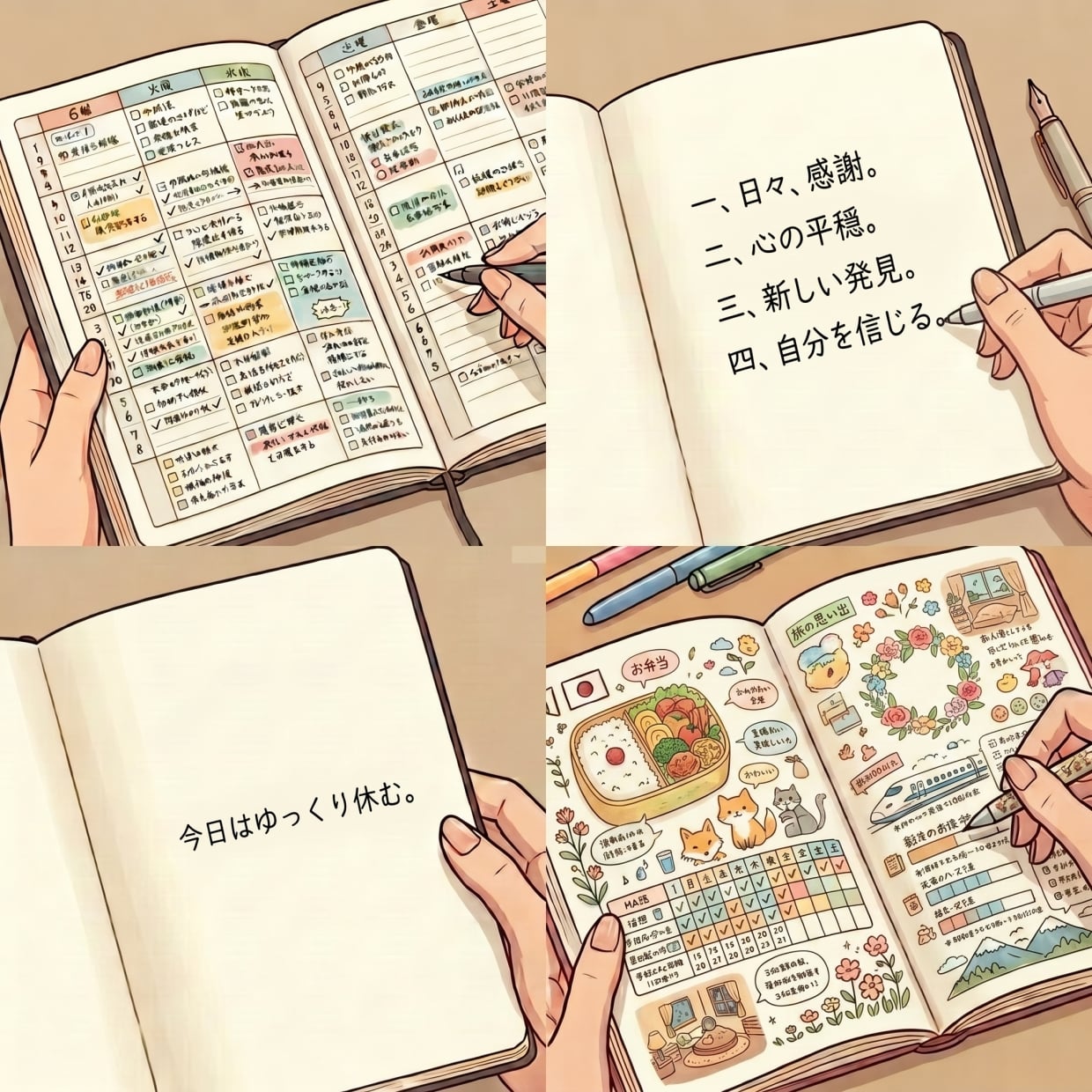 【心理テスト】いつもの手帳やノートの使い方でわかる。あなたの「夢の叶え方」