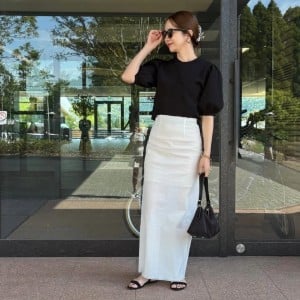 1枚持っていれば大活躍！大人女子のナロースカート着こなし術3選【着るだけでおしゃれ上級者】