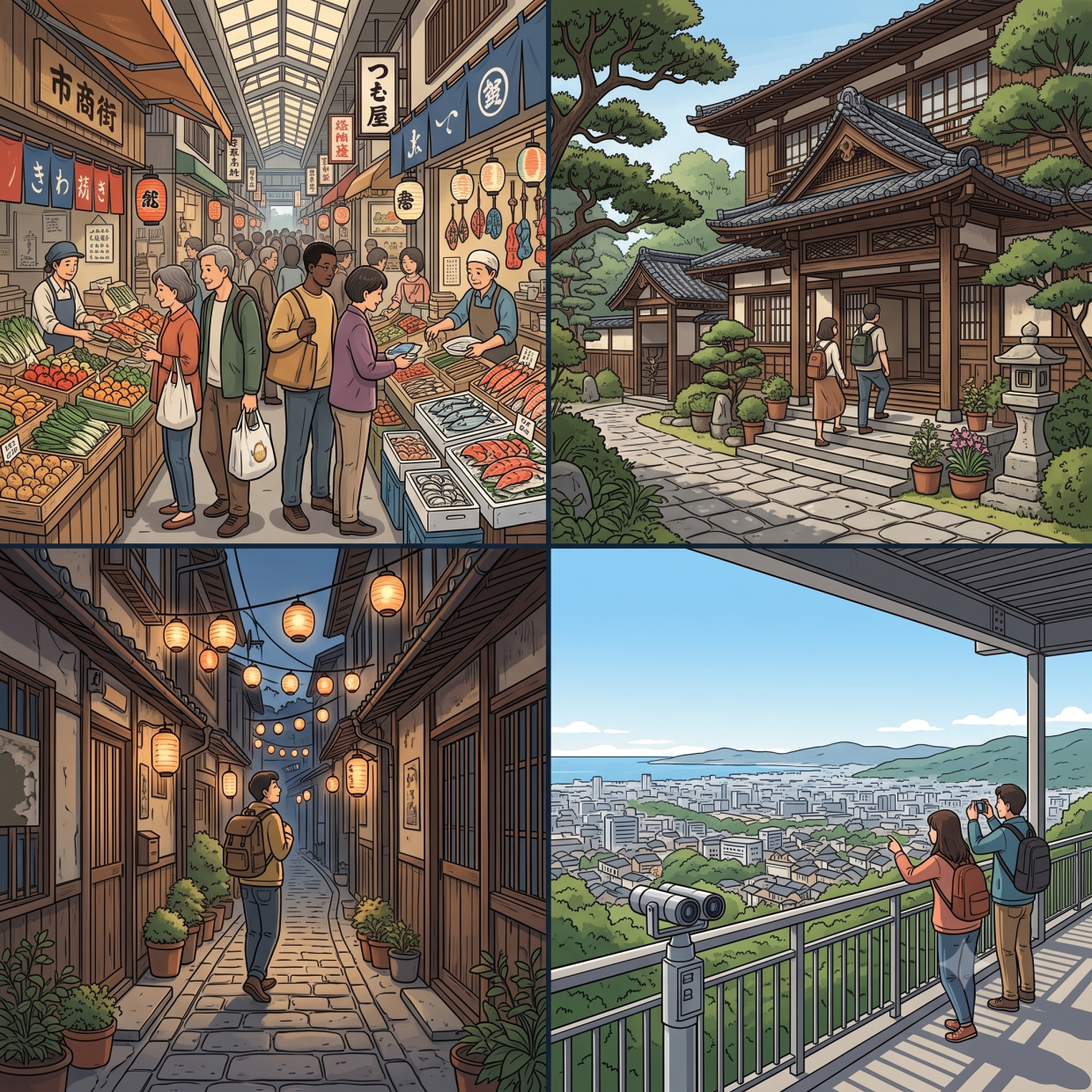 【心理テスト】旅先で思わず立ち寄ってしまう場所でわかる。あなたの"人生を動かす原動力" 
