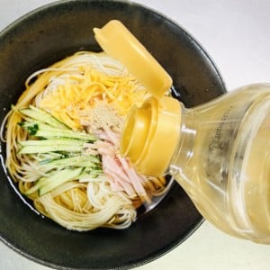 ひと回しで味が決まる！「そうめん」の新しい食べ方「食欲がない夏もスルリ」「15分で食卓に並ぶ」