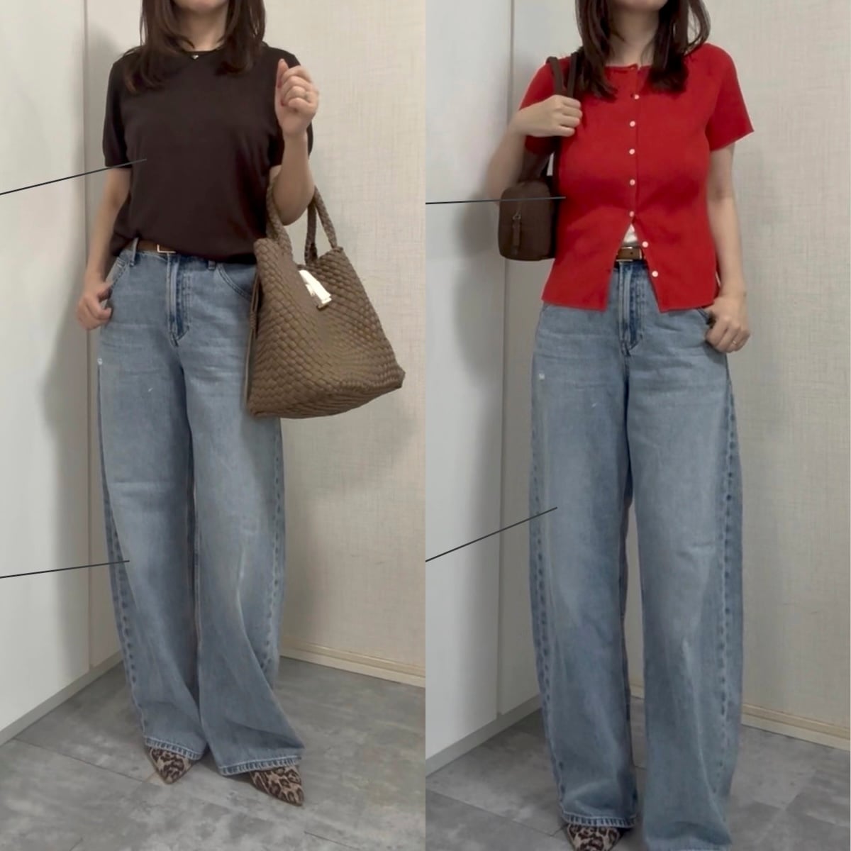  ほどよく抜け感のあるGU・ユニクロコーデ。40代大人女子がマネしたい【2026年夏デニムコーデ3選】 
