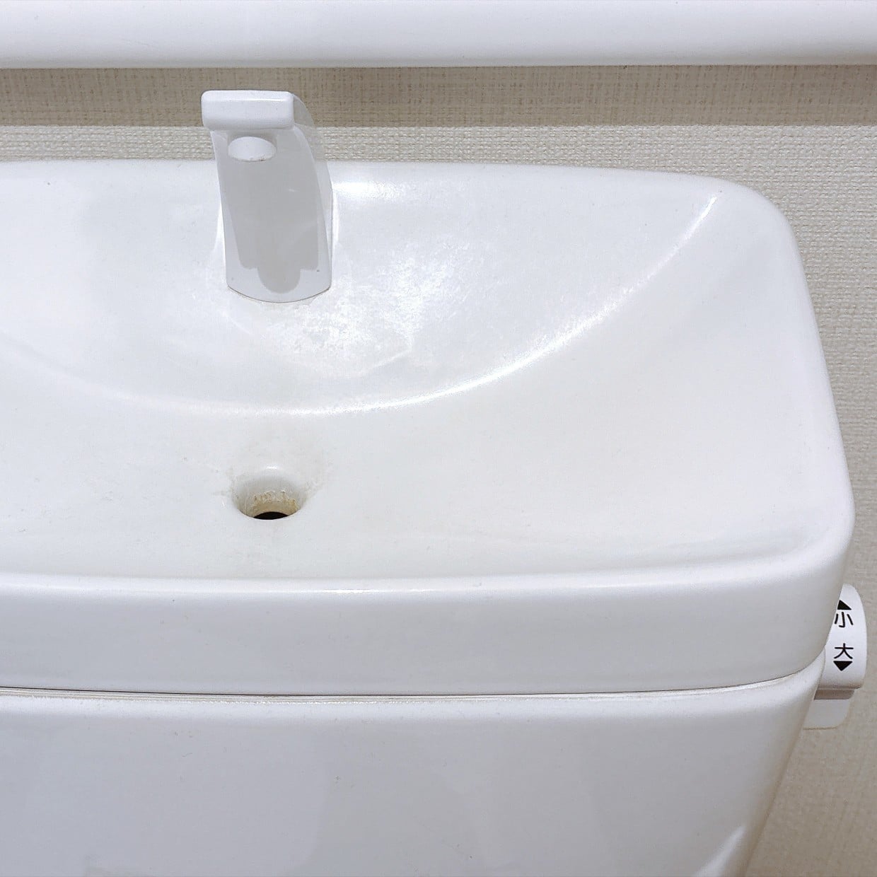  外して裏側見たら結構汚れてた…。「トイレタンクのふた」をピカピカにする掃除手順「清潔で気持ちいい！」 