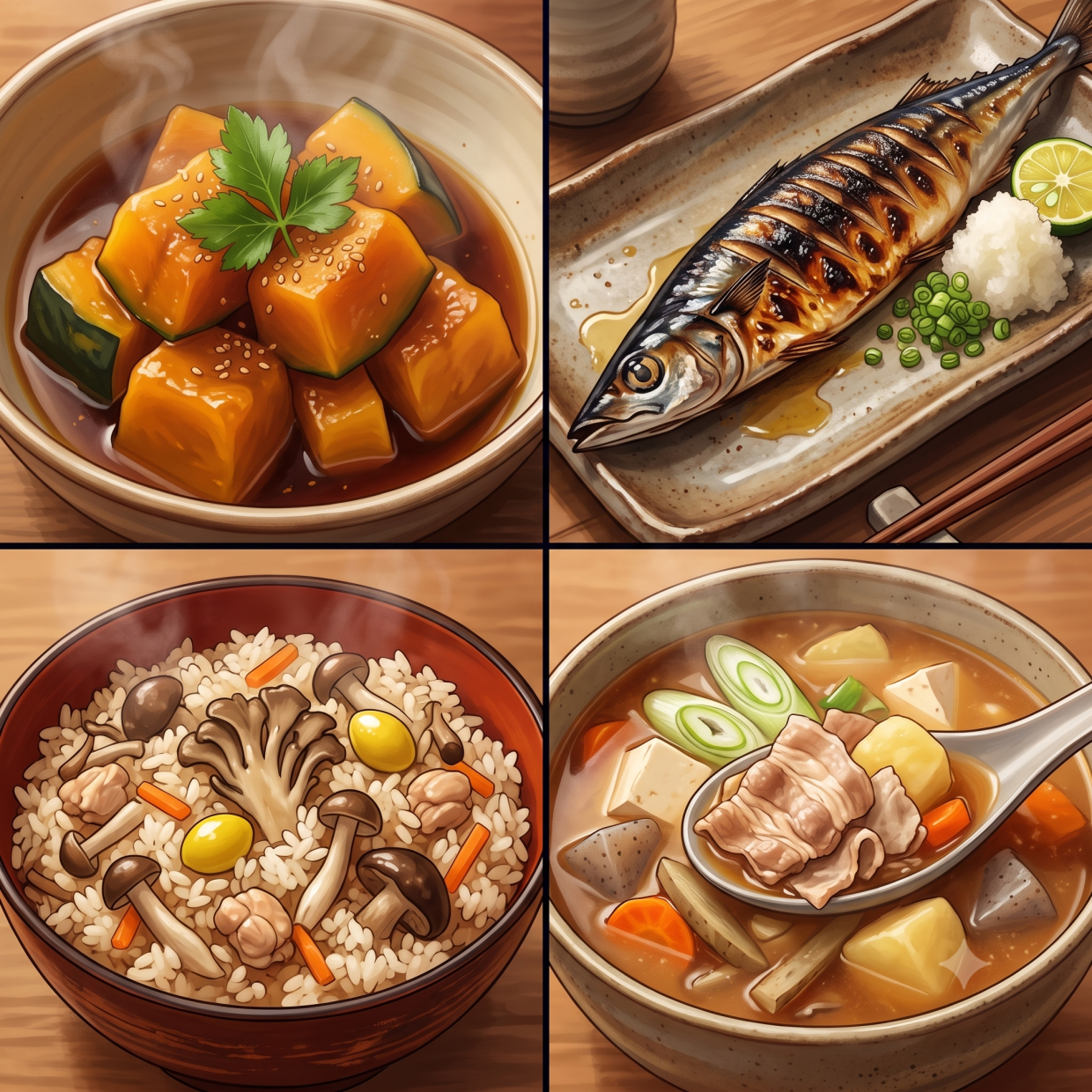 【心理テスト】秋に食べたいおかずでわかる！あなたが「今、心から求めているもの」