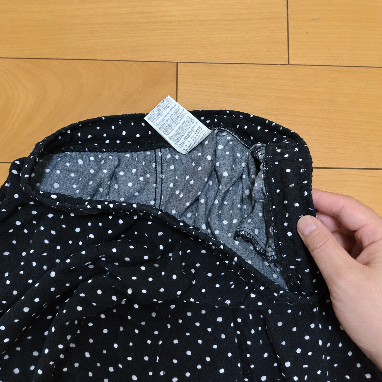  もうズボンのウエストゴムがねじれない！2か所縫うと→「簡単に解決した」「快適」 