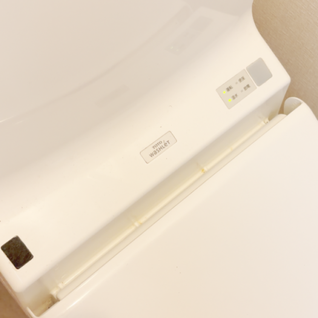  閉めたら気づいた！トイレのふたとタンクの“細い隙間”にたまった【黄ばみとホコリ】の“ラクな掃除” 