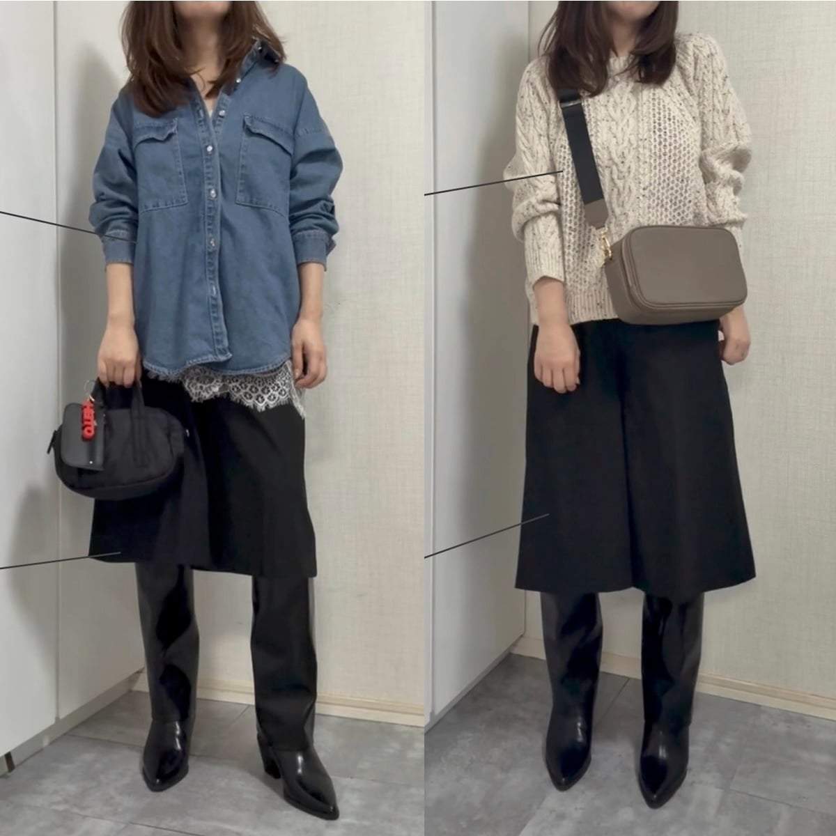 【UNIQLO】スマートキュロットが使える！40代の大人に似合う2026秋コーデ3選