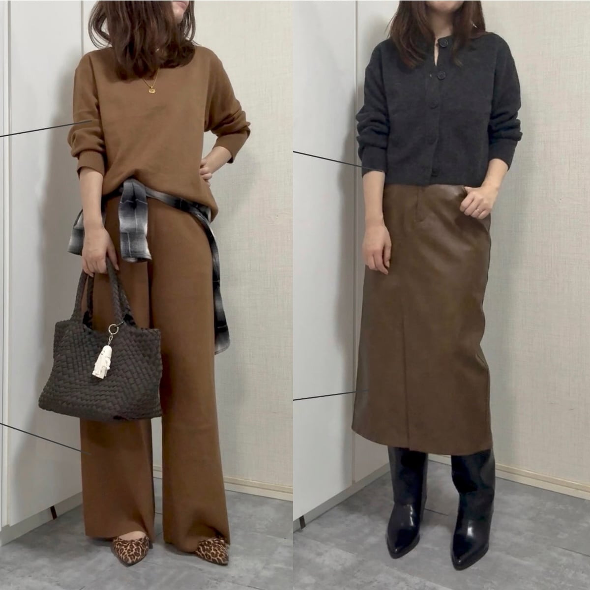 【GU＆UNIQLO】で垢抜け！大人のためのブラウンコーデ3選【2026秋】