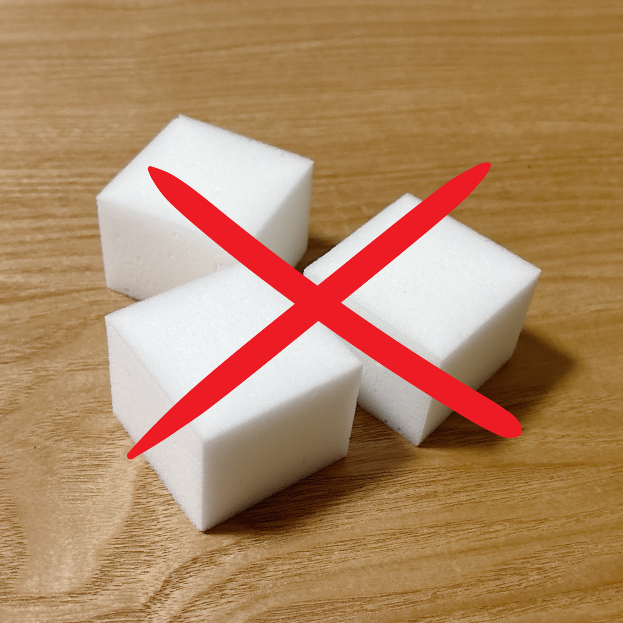 「夫にも伝えなきゃ」メラミンスポンジに使ってはいけない洗剤とは？