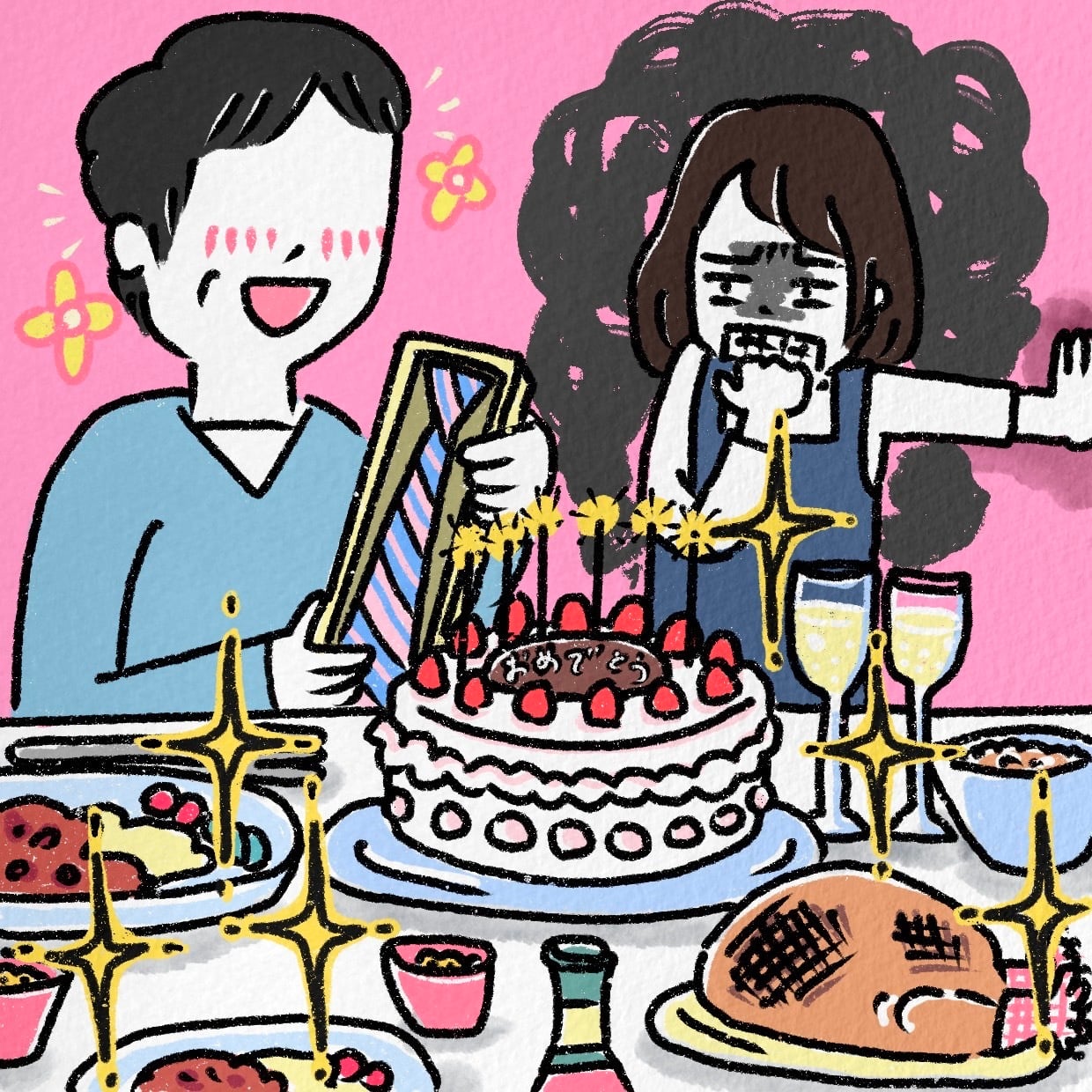 【誕生日を祝ってくれない夫】結婚18年、私の誕生日に何もしてくれない夫で悲しい…。