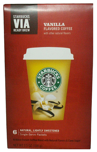 Photo: Starbucks VIA Ready Brew Vanilla Flavored Coffee By theimpulsivebuy