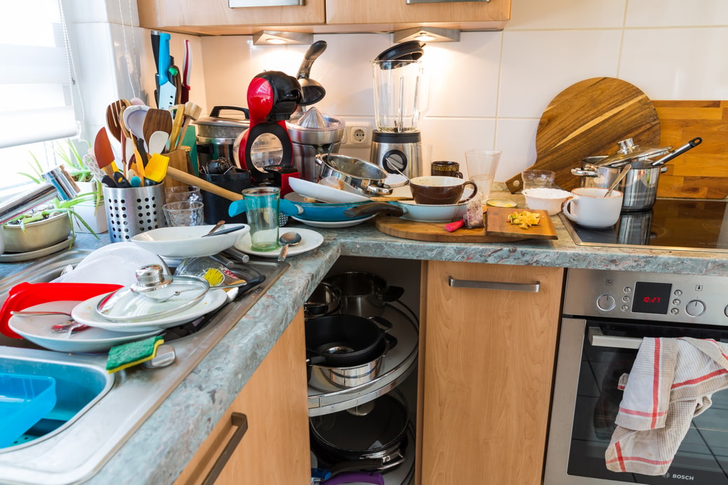 Cozinha compacta organizada
