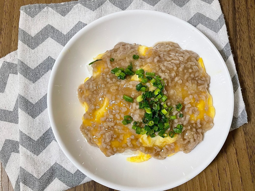 そぼろあんかけ天津飯