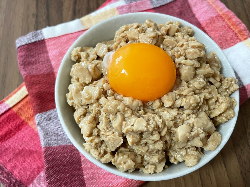 豆腐のそぼろ丼