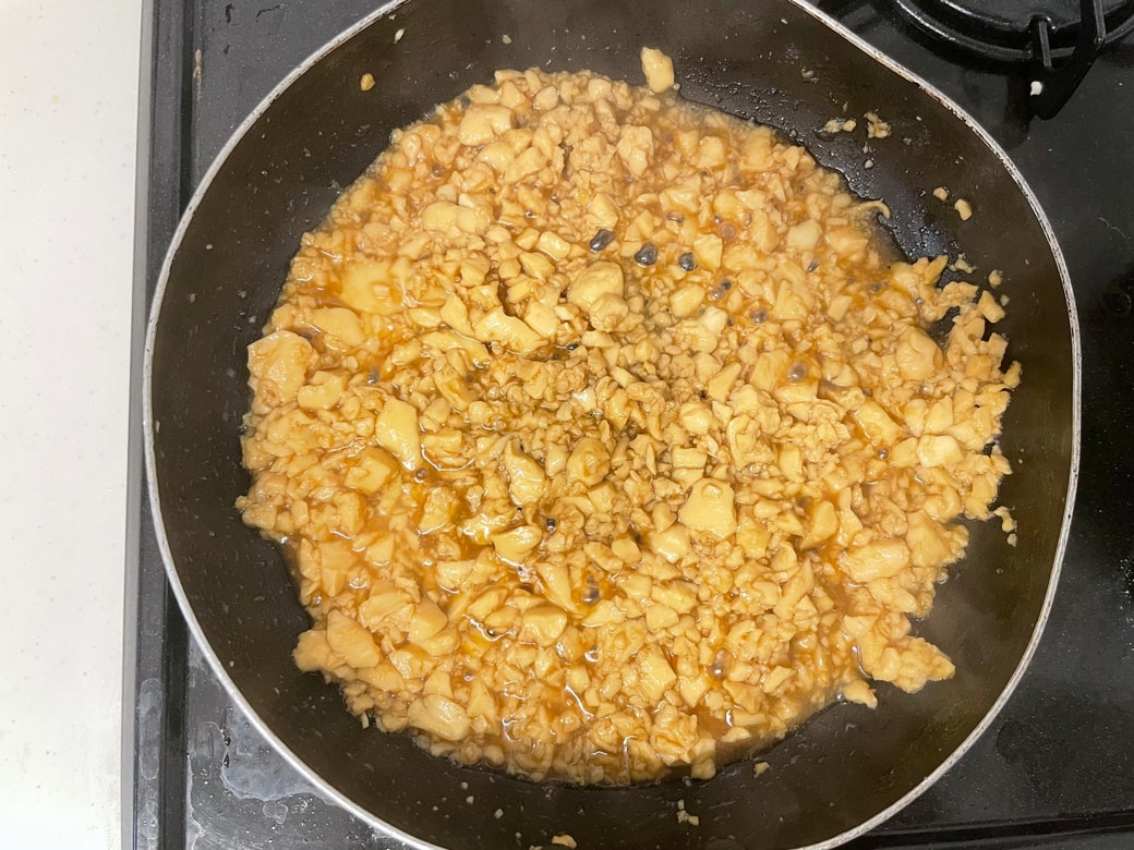 豆腐のそぼろ丼