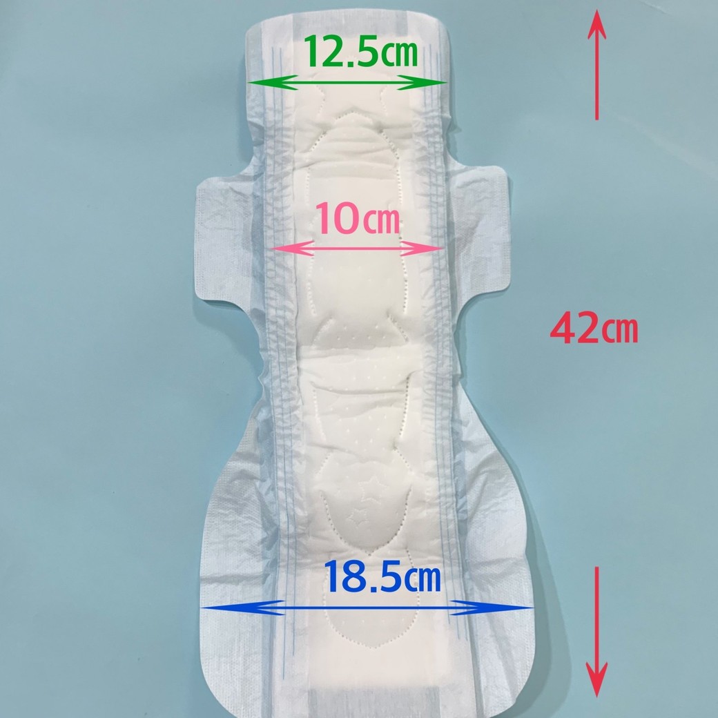 ユニ・チャーム「ソフィ　超熟睡®︎ガード420」面積の広さ、長さ