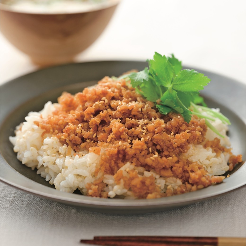 極上だれ「しょうゆだれ」で作るお弁当屋さんの鶏そぼろ