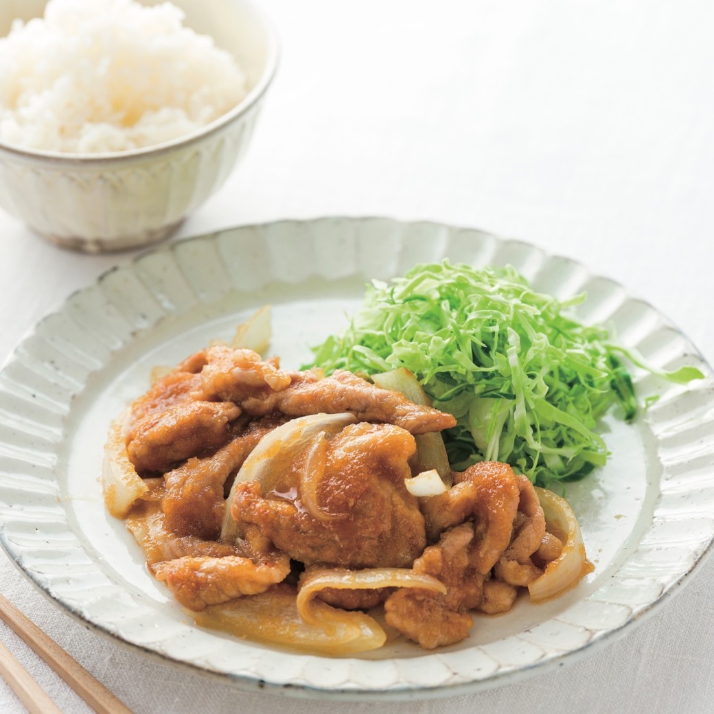 極上だれ「しょうが焼きのたれ」で作る豚のしょうが焼き