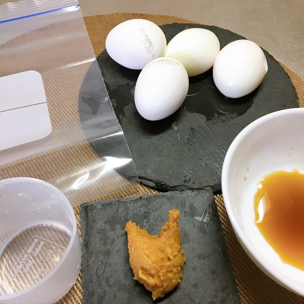 みそで作る味玉がおいしい！？簡単な材料で作れる「半熟みそ味玉」