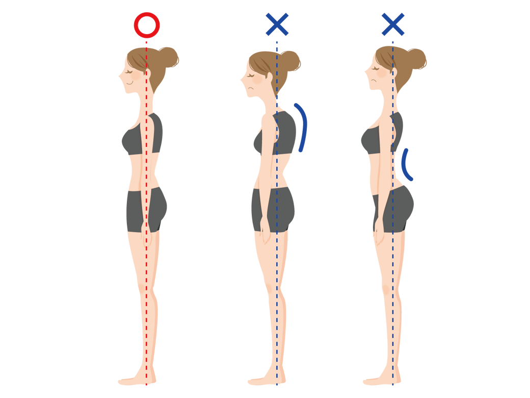よい姿勢イメージ