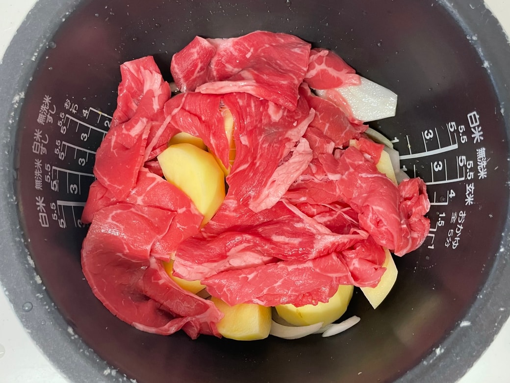 白だし肉じゃが