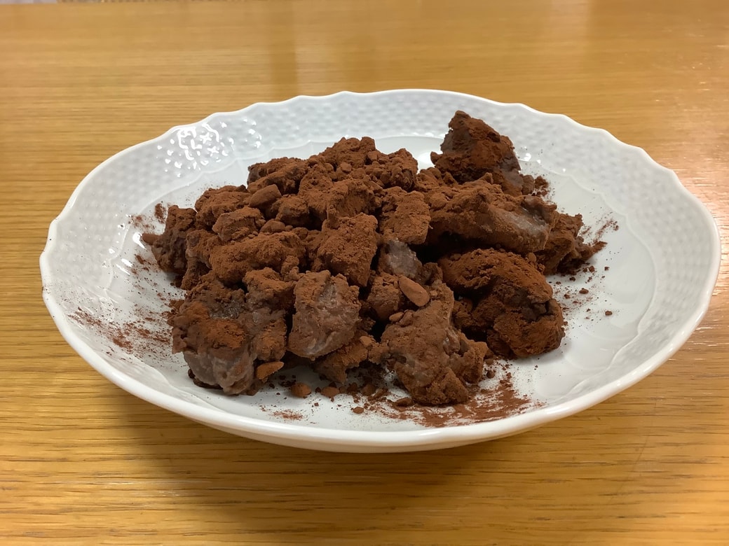 チョコわらび完成