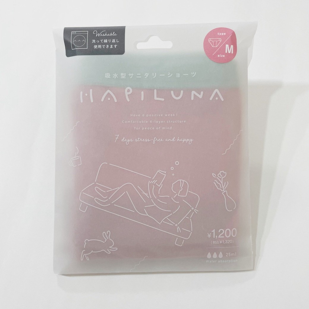 3COINS「HAPILUNA サニタリーショーツ」