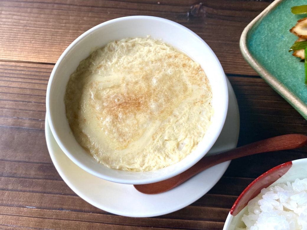 シンプルふるふる！たらこ茶碗蒸し