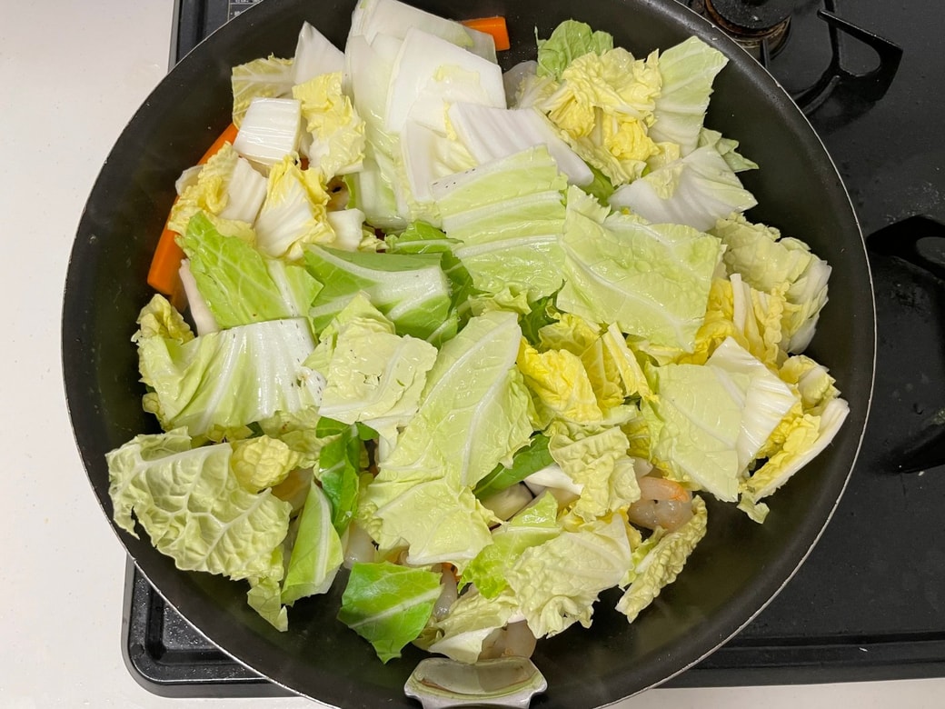 エビと白菜のうま煮