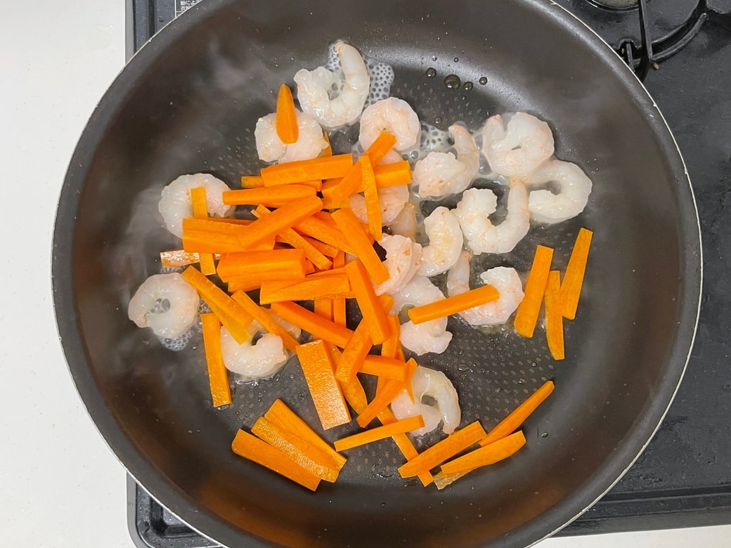 エビと白菜のうま煮