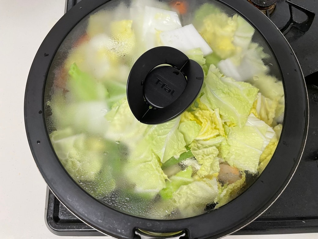 “エビと白菜のうま煮”レシピ