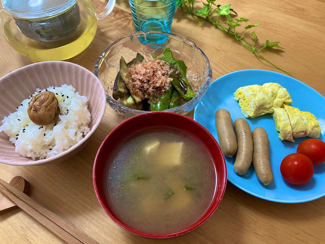 朝ごはん（撮影）